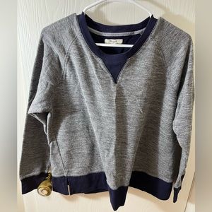 Madewell grey crewneck sweater